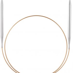 Rundstricknadel Nadelstärke 7,0 weißbronze