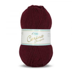 Carina Glanzperle Nr. 8 bordeaux