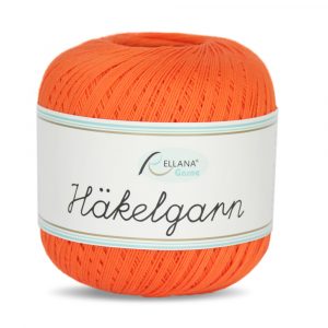Häkelgarn Nr. 24 orange