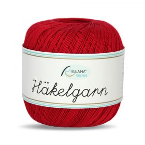 Häkelgarn Nr. 3 rot