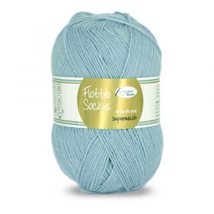 Flotte Socke 4f. Uni Nr. 911 hellblau
