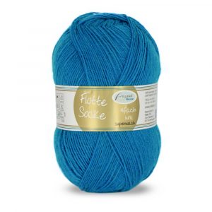 Flotte Socke 4f. Uni Nr. 912 jeans
