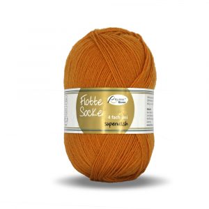 Flotte Socke 4f. Uni Nr. 920 senf