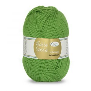 Flotte Socke 4f. Uni Nr. 932 apfelgrün