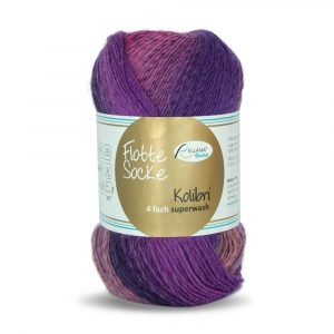 Flotte Socke 4f. Kolibri Nr. 6207 rose-pink-lila