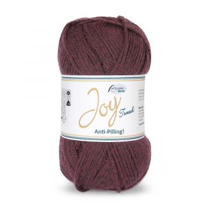 Joy Tweed Anti Pilling Nr. 8 weinrot-anthrazit