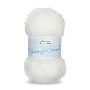 Funny Scrub Nr. 92 weiß irisierend