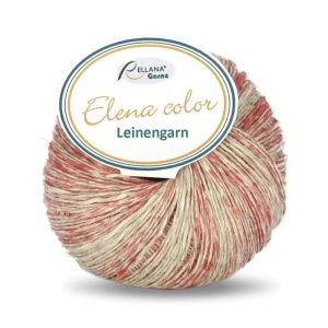 Elena Color Leinengarn Nr. 140 rosenholz