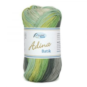 Adina Batik Nr. 209 hellgrün-grün-grau