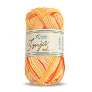 Tonja Color Nr. 423 orange-lachs-gelb-weiß