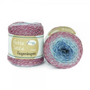 Flotte Socke 4f. Regenbogen Nr. 1392