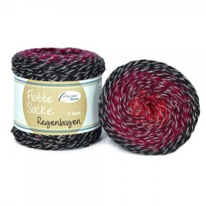 Flotte Socke 4f. Regenbogen Nr. 1395