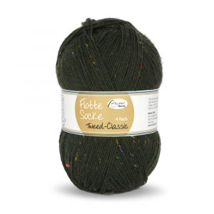 Flotte Socke 4f. Tweed Classic Nr. 1504 loden