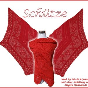 Häkelanleitung Mehrecktuch "Sternzeichen Schütze"