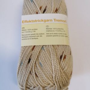 Tremori Effektstrickgarn Nr. 308 ecru