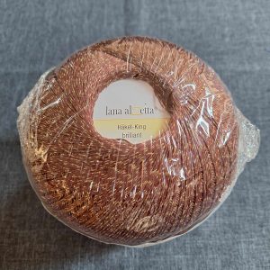 Häkel-King brilliant Farbe braun-gold