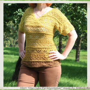 Häkelanleitung One-Cake-Perlensommer das Shirt