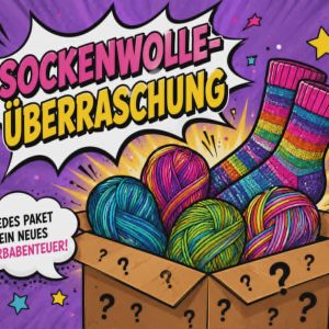 Sockenwoll-Überraschungspaket im Wert von 45 €