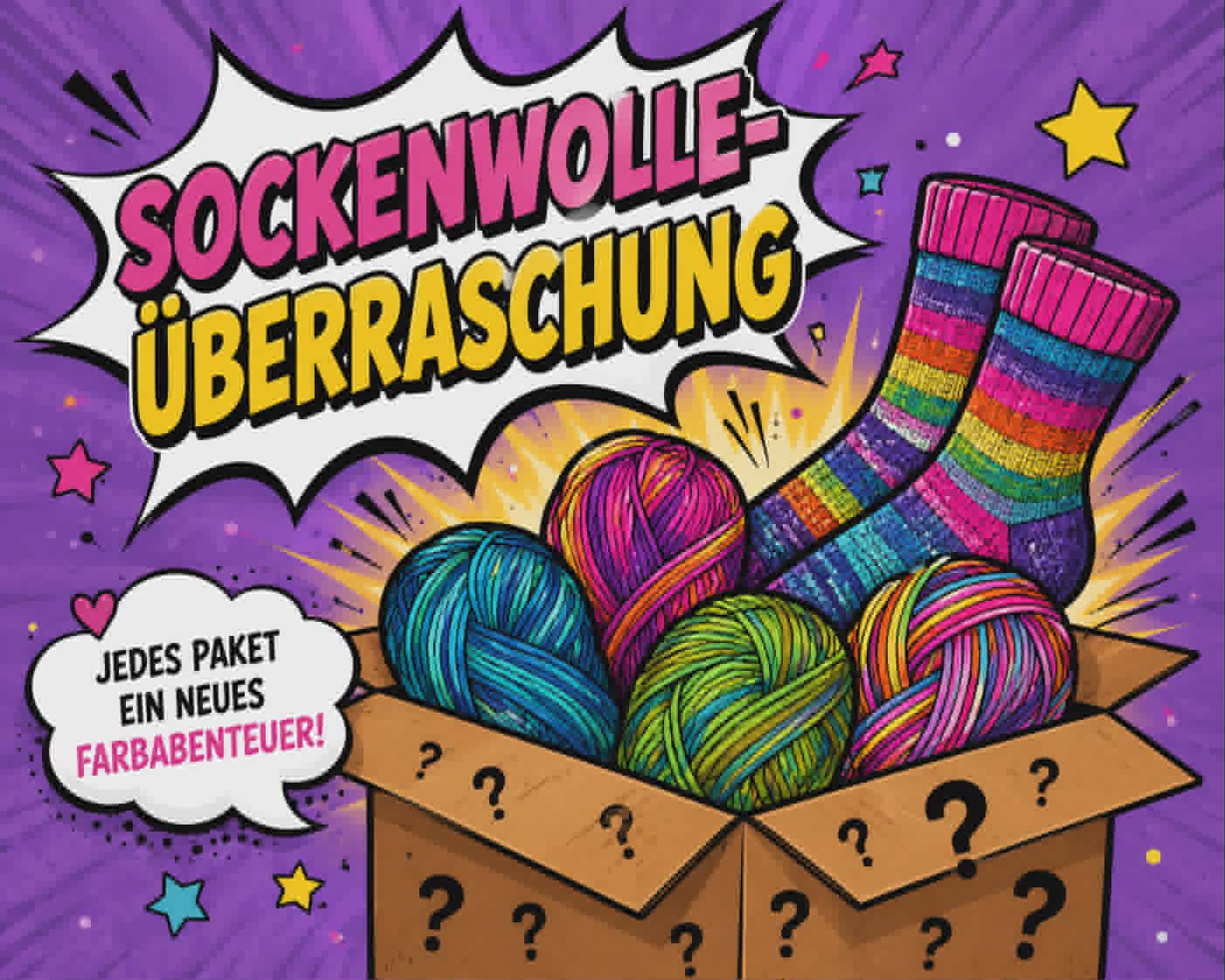 Sockenwoll-Überraschung